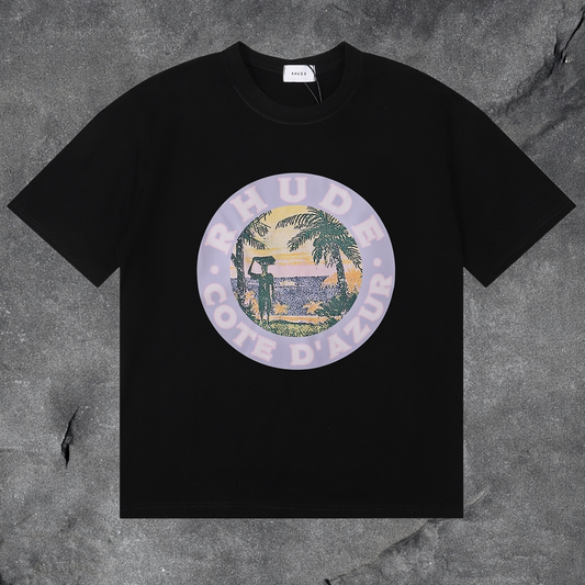 RHUDE Côte D’Azur Graphic T-Shirt
