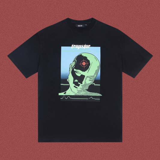 TRAPSTAR Graphic Print Black T-Shirt