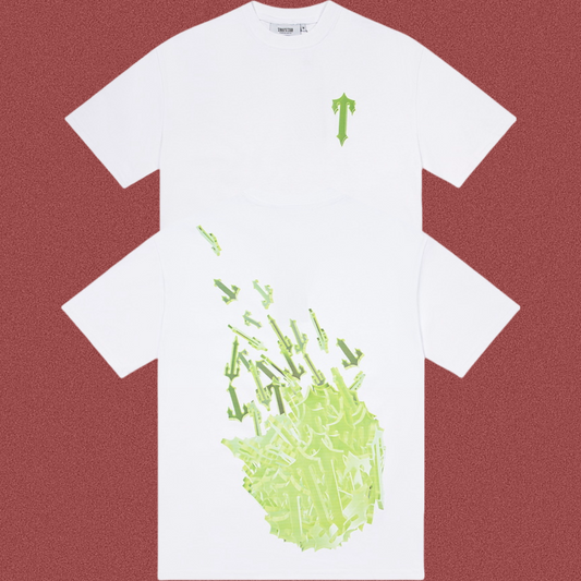 TRAPSTAR Neon Green Graphic T-Shirt