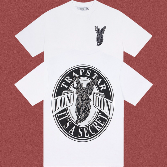 TRAPSTAR Angel Badge Graphic T-Shirt