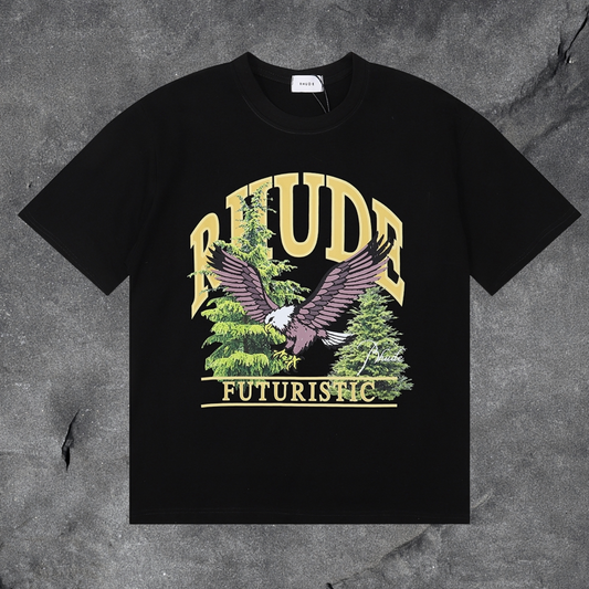 RHUDE Futuristic Eagle Graphic T-Shirt