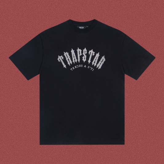 TRAPSTAR Crystal Logo T-Shirt Black