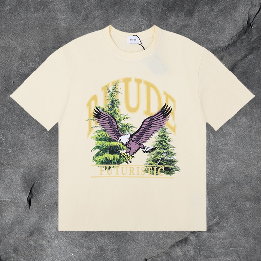 RHUDE Futuristic Eagle Graphic T-Shirt