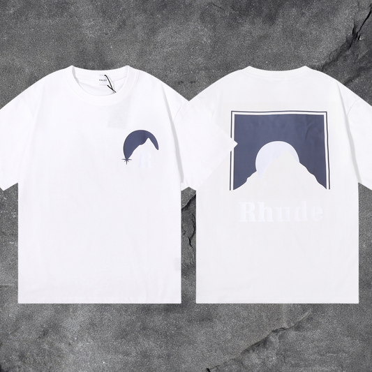 RHUDE Mountain Moon Graphic T-Shirt