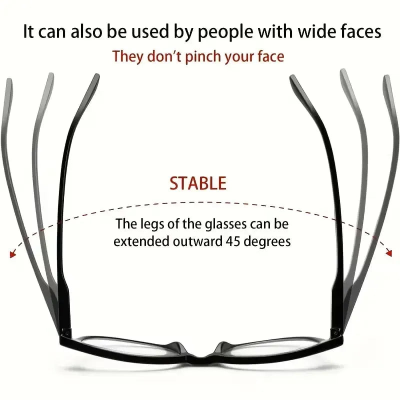 🥳2026 HOT SALE🥳💞50K+ SOLD!🔥Ultra-lightweight Geometric Shape Reading Glasses