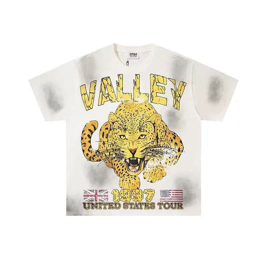 Vale Forever Cheetah Tee Cream