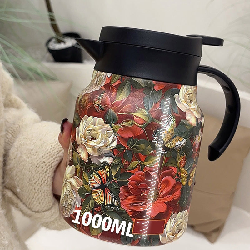 🔥HOT SALE UP TO 50% OFF🔥1000ml Vacuum Insulated Teapot with Strainer
