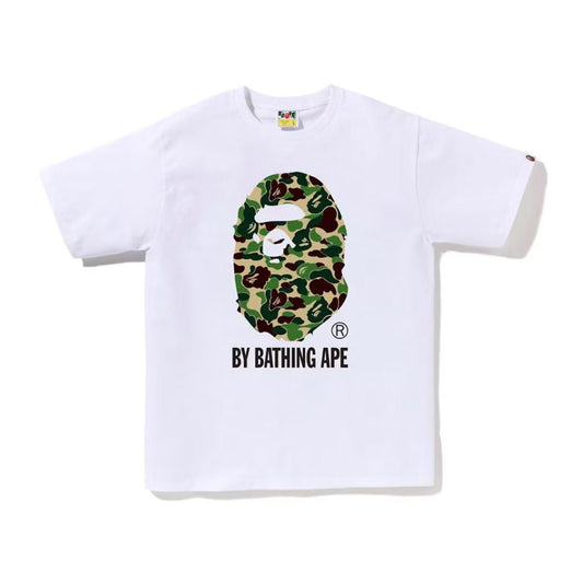 BAPE ABC Camo By Bathing Ape Tee White/Green