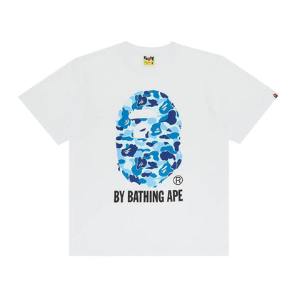 BAPE ABC Camo By Bathing Tee 'White/Blue'
