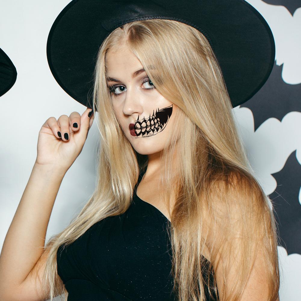 🧛Limited-time offer 50% Halloween Prank Makeup Temporary Tattoo