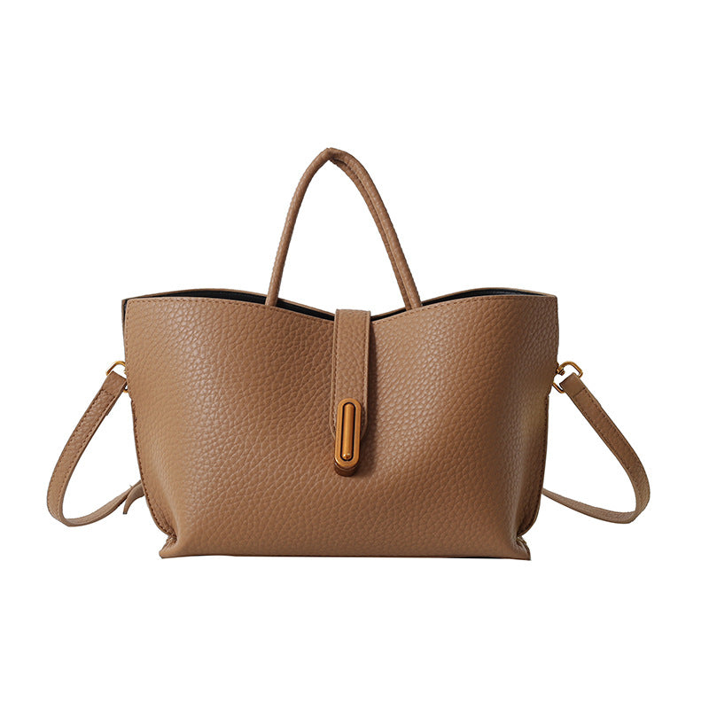 🌸Sale For 50% OFF🌸💎Women's Elegant Solid Color French Style Handbag