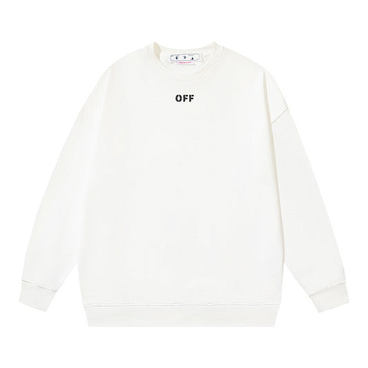 Off-White Minimal Logo Sweatshirt White