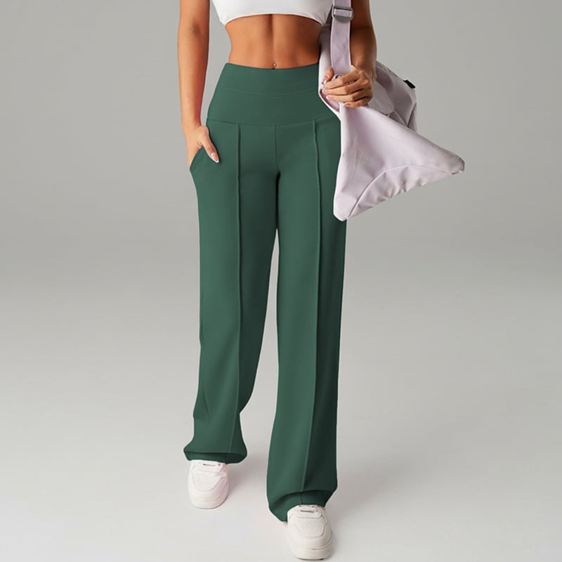 💗LAST DAY SALE 50% OFF⚡50K+ SOLD💕Women's Plain Loose Straight Leg Pants