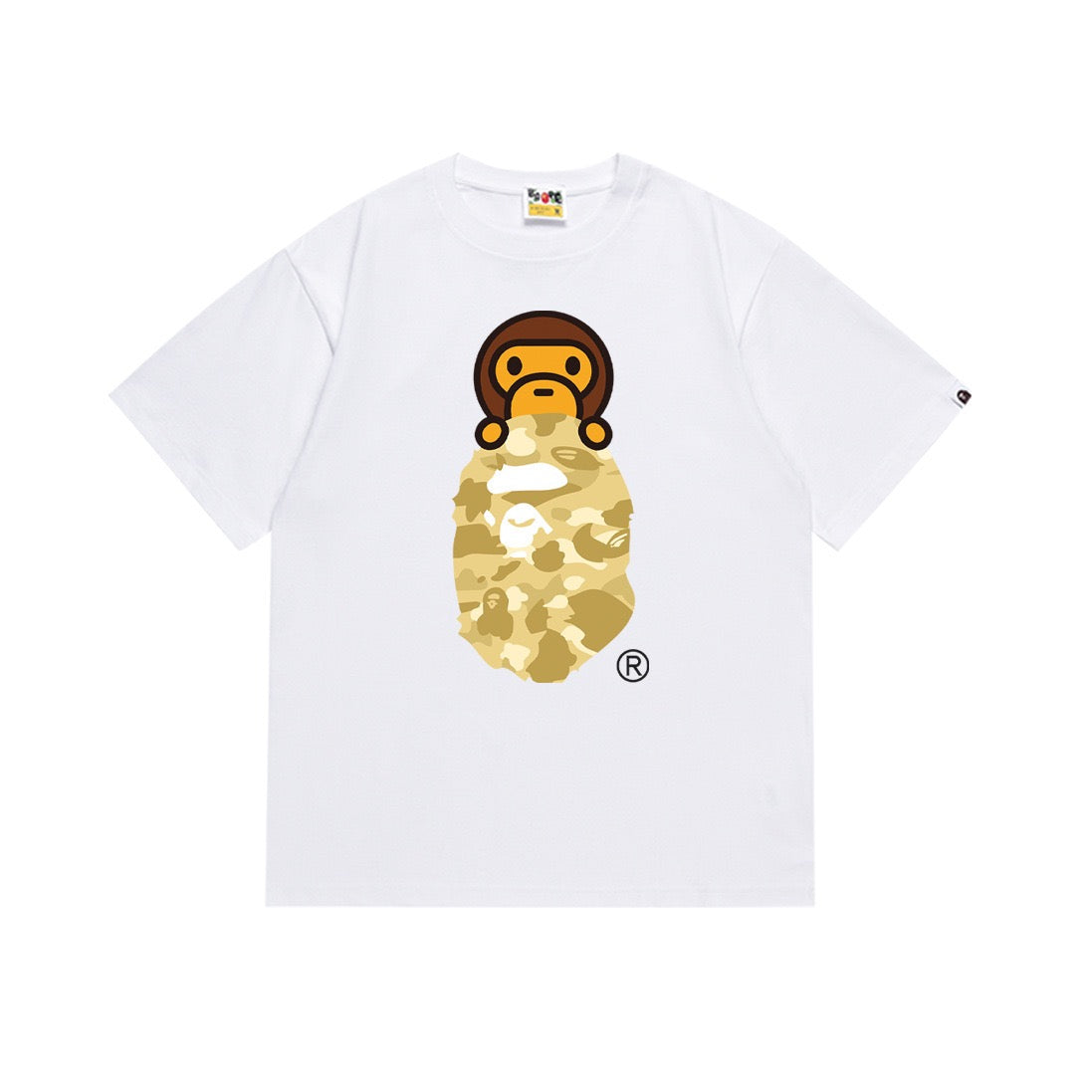 BAPE Camo Ape Head Graphic T-Shirt