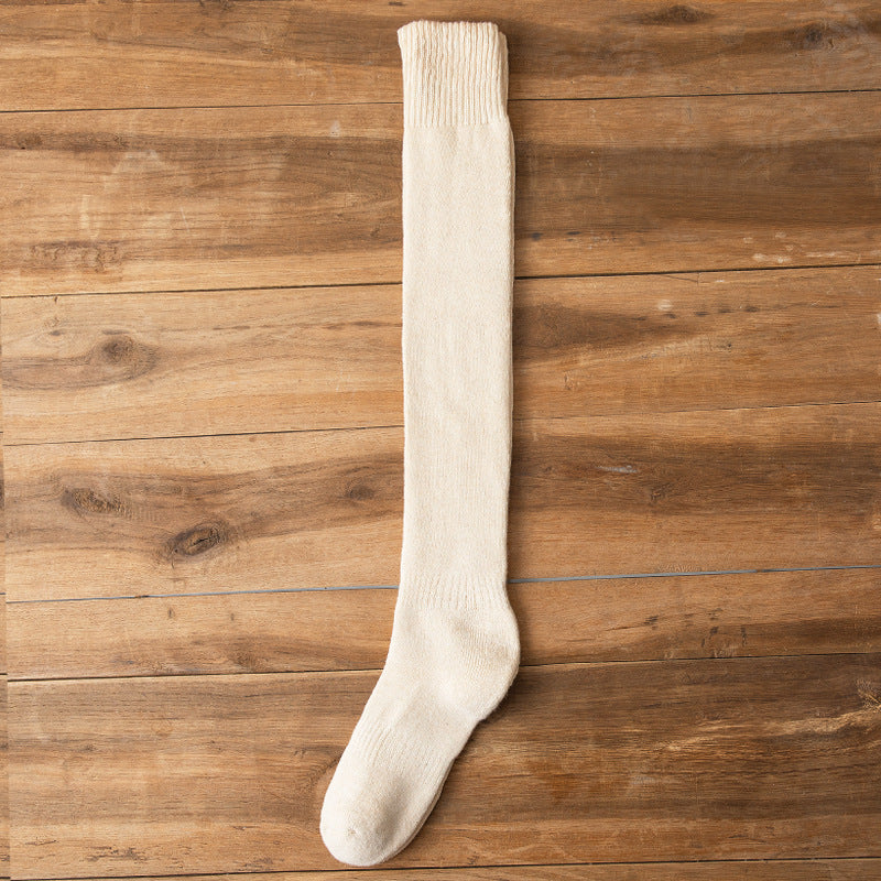 Warm Thigh High Socks Long Stockings