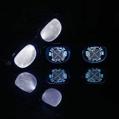 🎁BIG SALE -50% OFF🎁LED Luminous Glasses Light-Up Eyewear