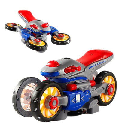 🎁Best Gift For Kid🥳Electric Universal Deformation Police Toy Car
