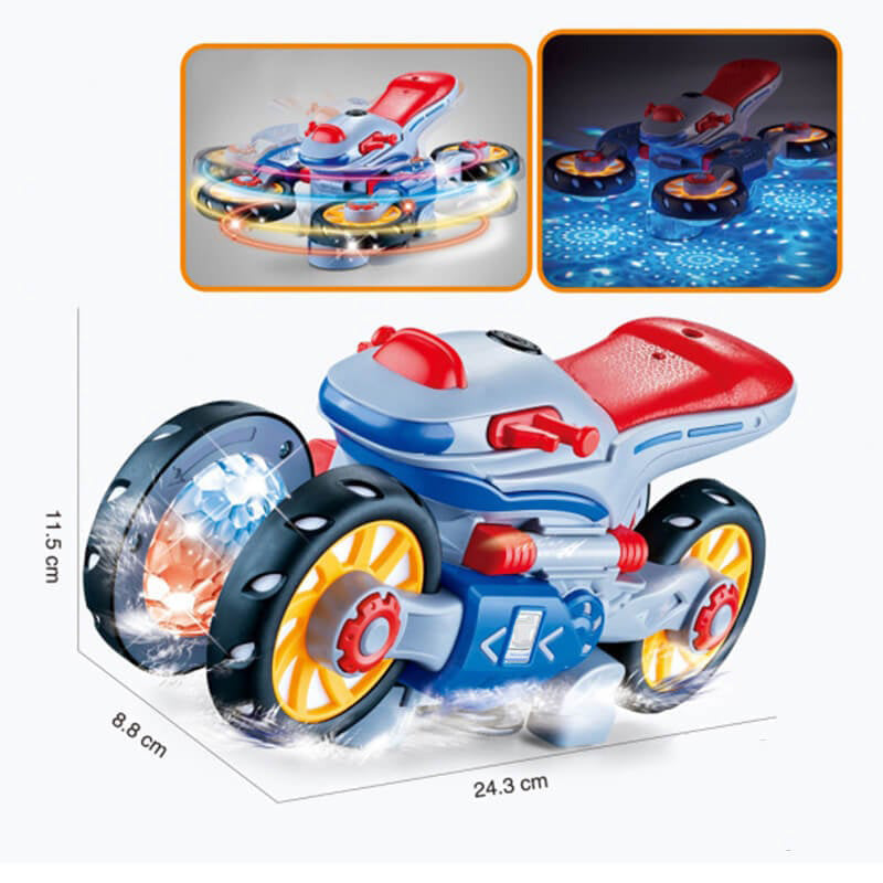 🎁Best Gift For Kid🥳Electric Universal Deformation Police Toy Car
