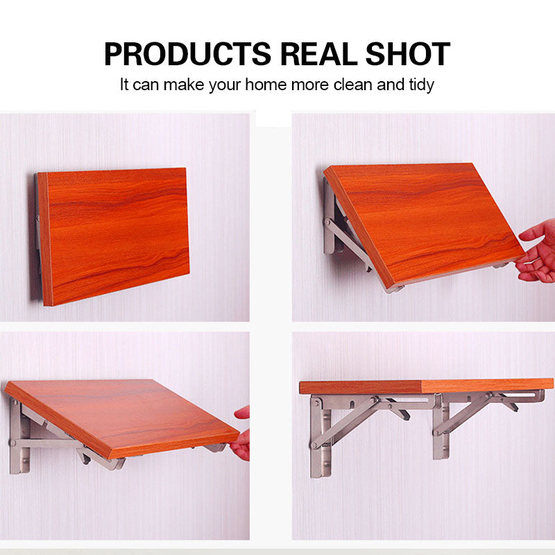 ⏳Time-Limited Special⏰  Instant Fold Multi-Use Bracket – Declutter Kitchen/Study, Space-Saving & Sturdy Organizer ✨