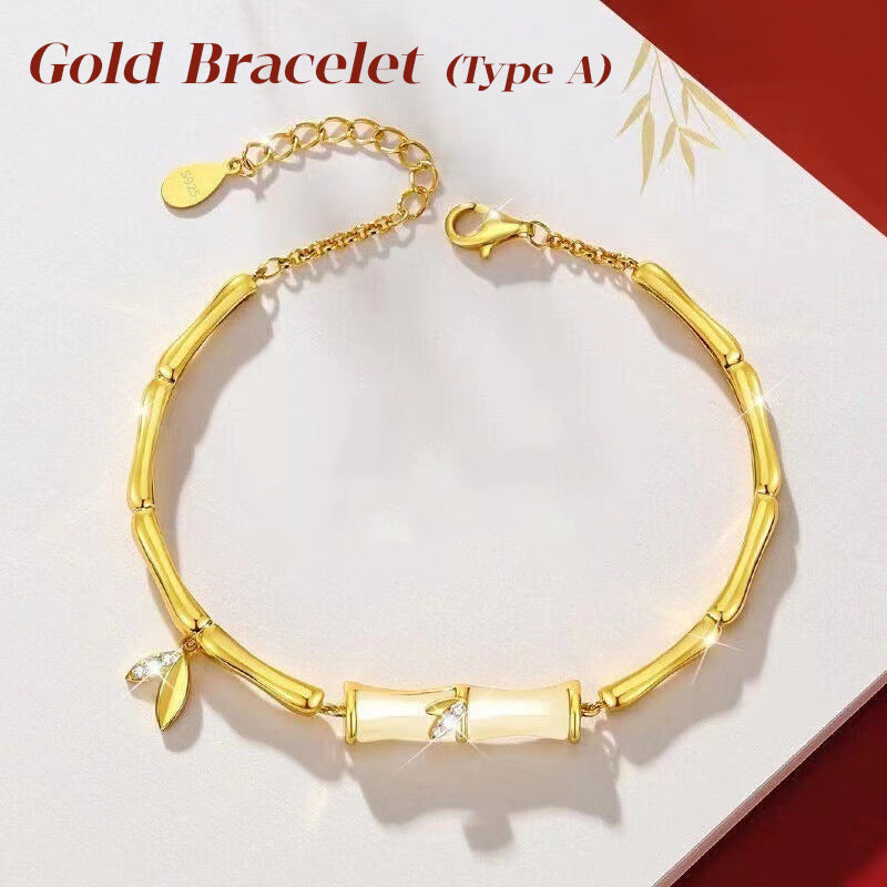🌿Hetian Jade Bamboo Bracelet🎍