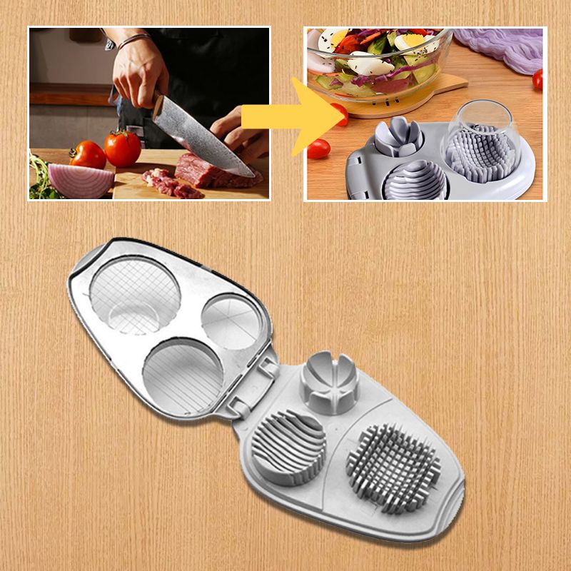🔥Multifunctional 3-in-1 Egg Slicer