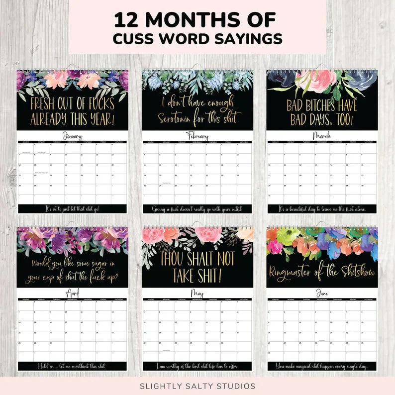 📅2025 Calendar For Whacked Women