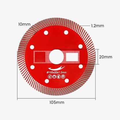 Ultra-thin master（50%OFF） cutting discs for corrugated tiles.