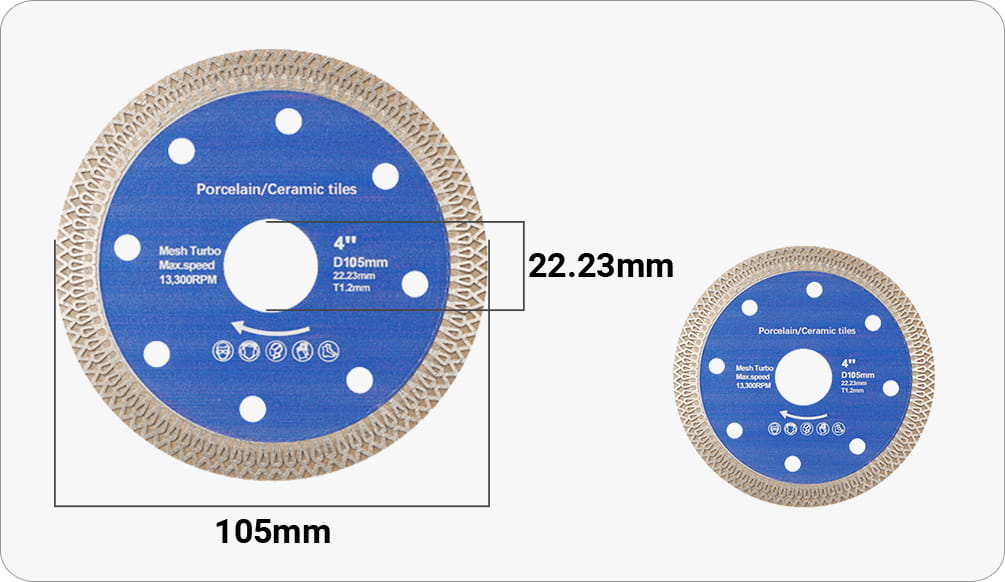 Ultra-thin master（50%OFF） cutting discs for corrugated tiles.
