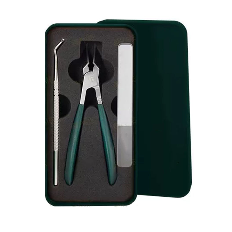 🔥2026 Hot Sale🔥 Anti-Splash 25° Slant Edge Nail Clipper 3-Piece Set