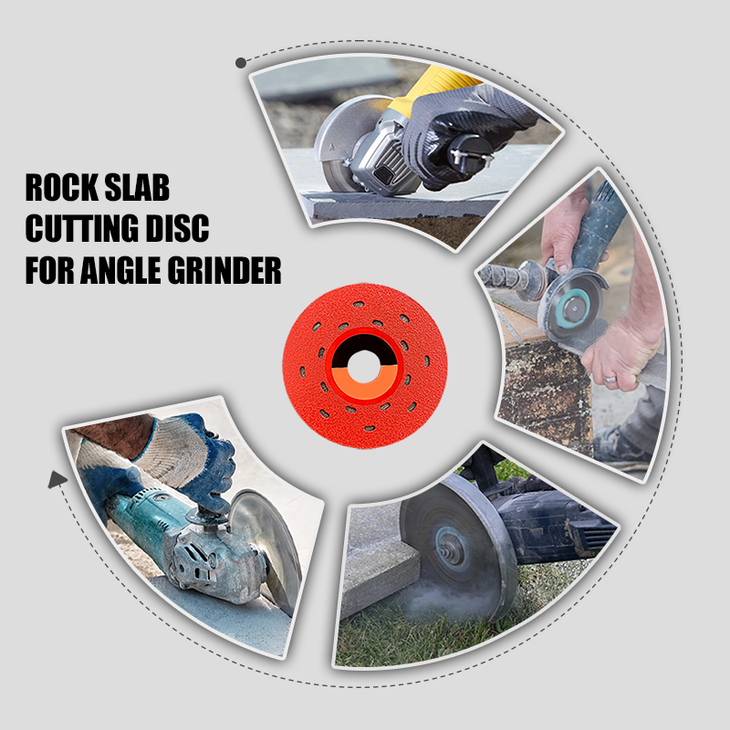 Multifunctional Dual-purpose Ceramic Tile Trimming and Rock Slab Cutting and Grinding Discs