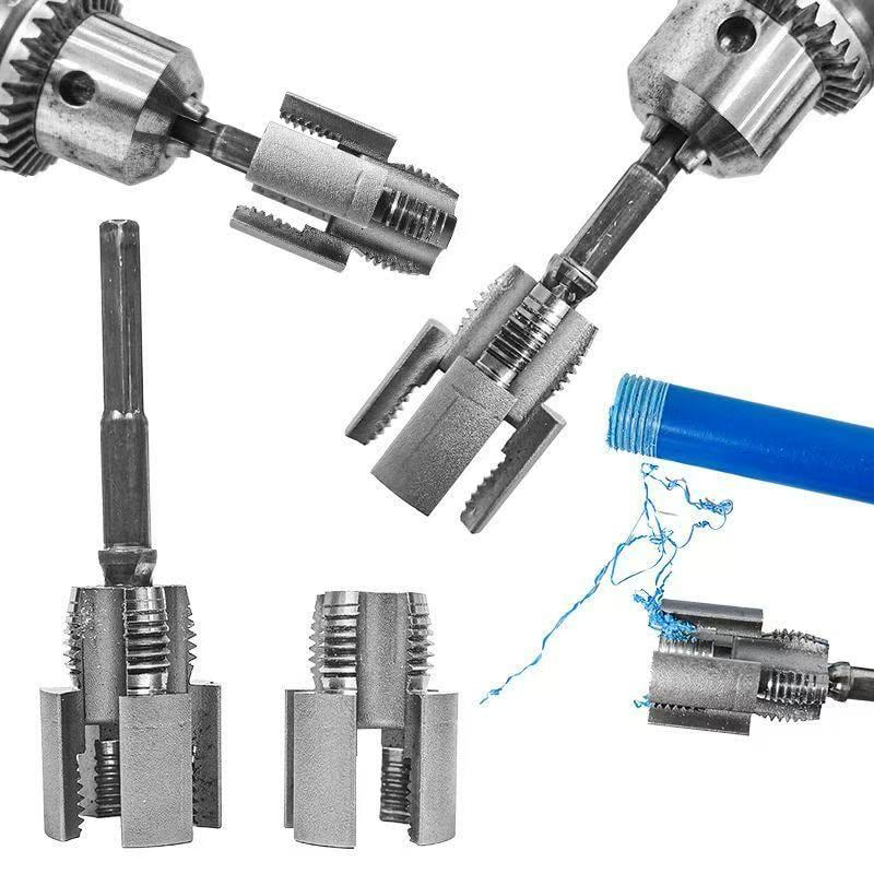 🔧Tube thread cutting tool