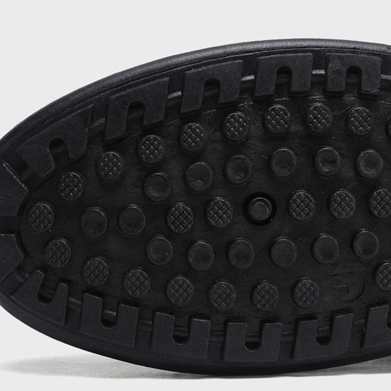 Men’s Breathable Mesh Slip-On Half Slippers