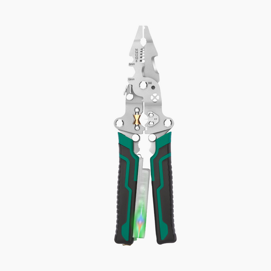 💥Hot Sale For 50% 0FF💥Multifunctional Foldable Wire Stripping Scissors with Electrical Test⚡️✂️