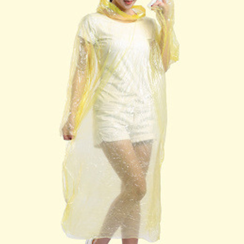 Disposable Rain Ponchos for Kids & Adults