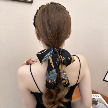 Pretty Everyday Wrap Headband with Comb Teeth