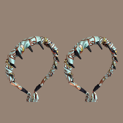 Pretty Everyday Wrap Headband with Comb Teeth