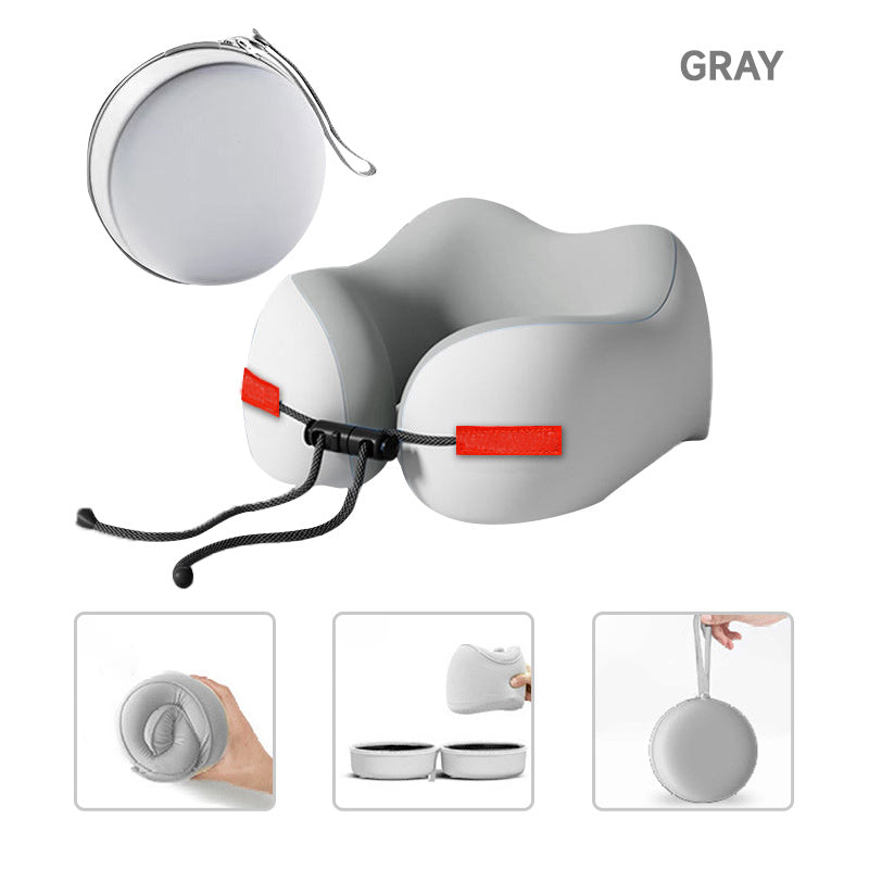 🔥Last Day Special：49% OFF🔥Memory Foam U-Shaped Travel Neck Pillow💤