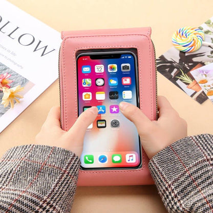 👜 50% OFF NOW! 📱 Women's Touch Screen Messenger Bag – Smart Phone Charging, Anti-Theft & Water-Resistant ✨