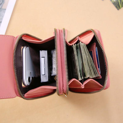 👜 50% OFF NOW! 📱 Women's Touch Screen Messenger Bag – Smart Phone Charging, Anti-Theft & Water-Resistant ✨