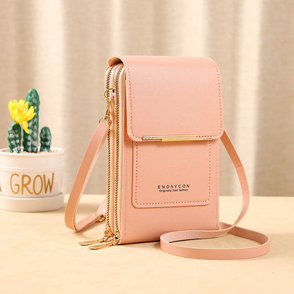 👜 50% OFF NOW! 📱 Women's Touch Screen Messenger Bag – Smart Phone Charging, Anti-Theft & Water-Resistant ✨