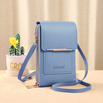 👜 50% OFF NOW! 📱 Women's Touch Screen Messenger Bag – Smart Phone Charging, Anti-Theft & Water-Resistant ✨