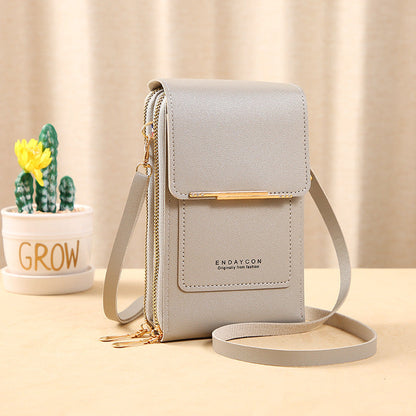 👜 50% OFF NOW! 📱 Women's Touch Screen Messenger Bag – Smart Phone Charging, Anti-Theft & Water-Resistant ✨