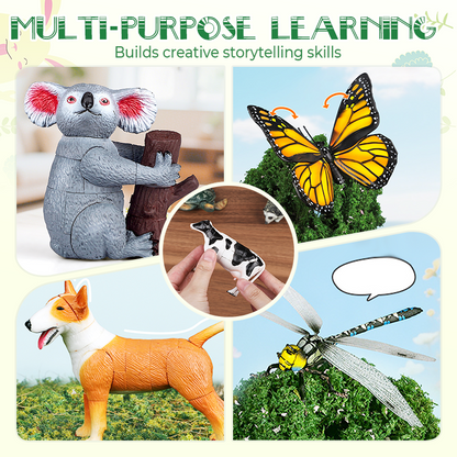 🎁🏆CHRISTMAS GIFT IDEA 50% OFF!!🐞 Insect & Animal Slot-Assembly Toys🎄