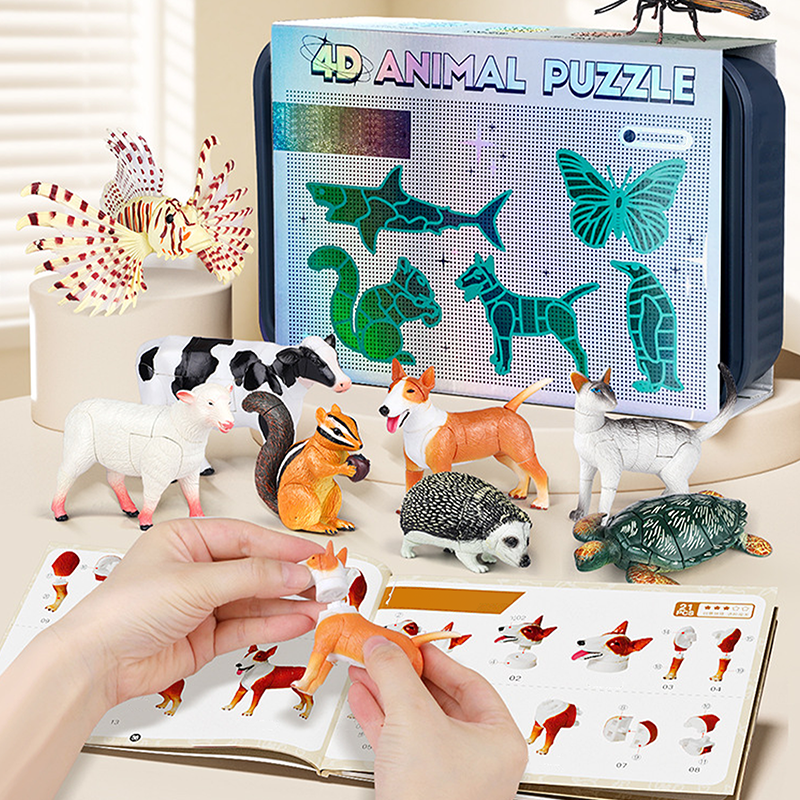🎁🏆CHRISTMAS GIFT IDEA 50% OFF!!🐞 Insect & Animal Slot-Assembly Toys🎄
