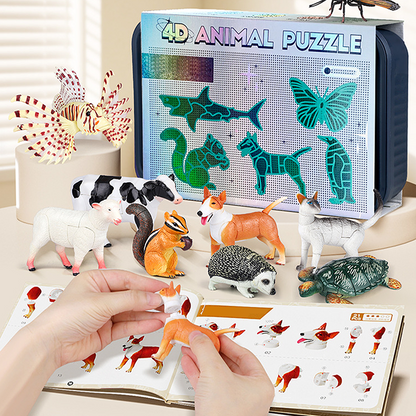 🎁🏆CHRISTMAS GIFT IDEA 50% OFF!!🐞 Insect & Animal Slot-Assembly Toys🎄
