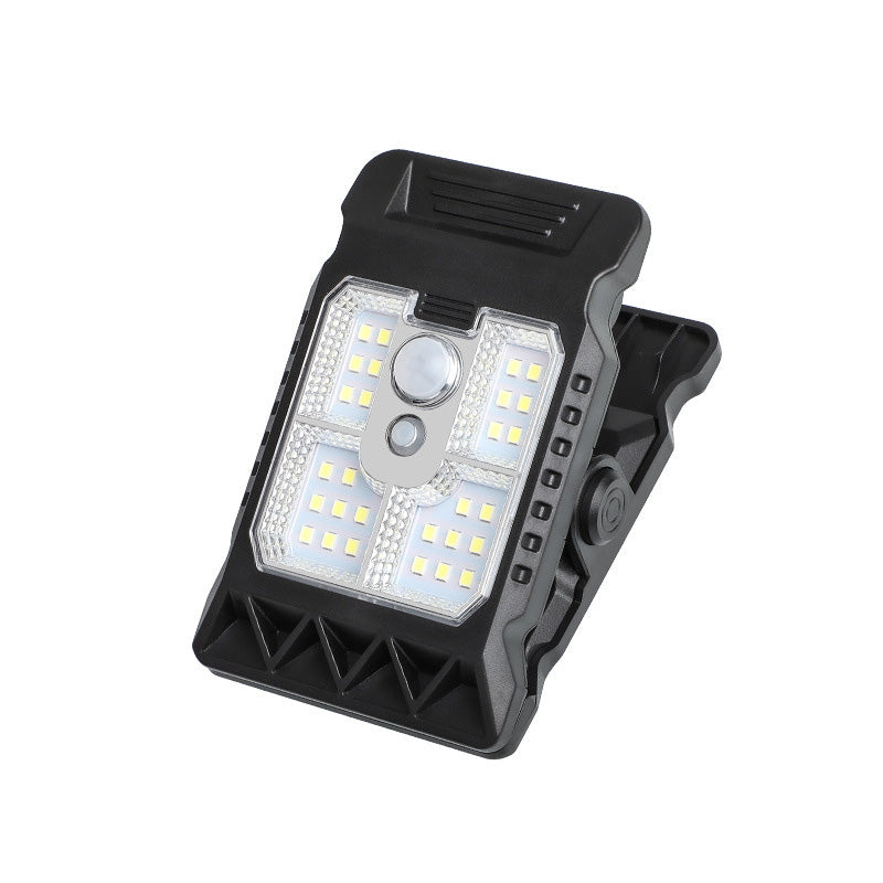 Outdoor Solar Clip Light with Motion Sensor