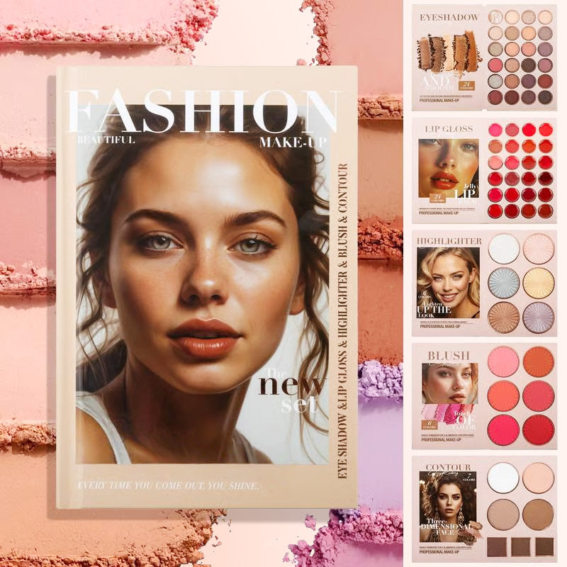 🔥Last Day Promotion 50% OFF💄5-Layer Book-Style Makeup Palette with 67 Pro Shades