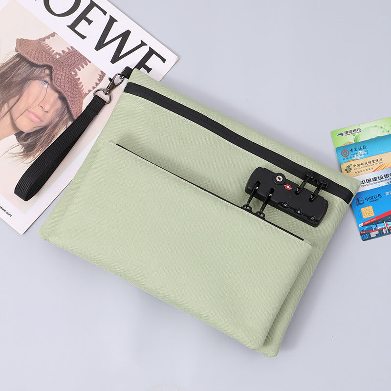 🌞Summer Sale 50% OFF🔥Double Layer Money Bag With Lock
