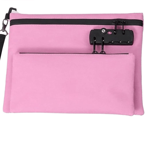 🌞Summer Sale 50% OFF🔥Double Layer Money Bag With Lock