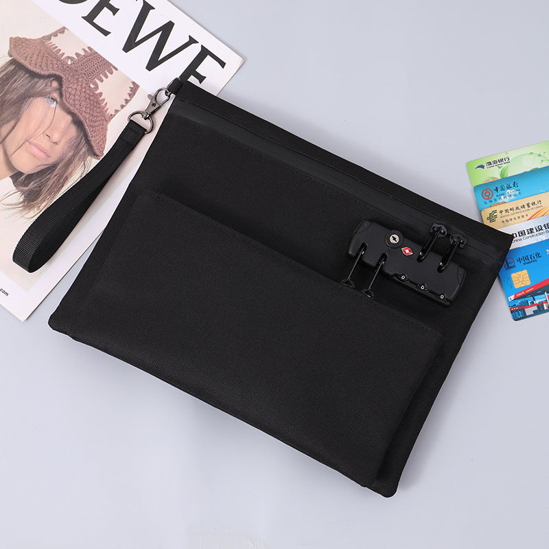 🌞Summer Sale 50% OFF🔥Double Layer Money Bag With Lock